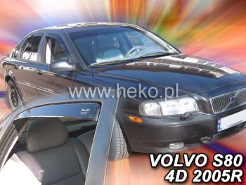 31222 Ανεμοθραύστες για Volvo S80 (1998-2006) sedan - 4 τμχ εμπρός και πίσω