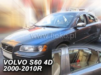 31218 Ανεμοθραύστες για Volvo S60 (2000-2010) sedan - 4 τμχ εμπρός και πίσω