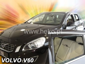 31258 Ανεμοθραύστες για Volvo V60 (2010-2018) hatchback - 4 τμχ εμπρός και πίσω