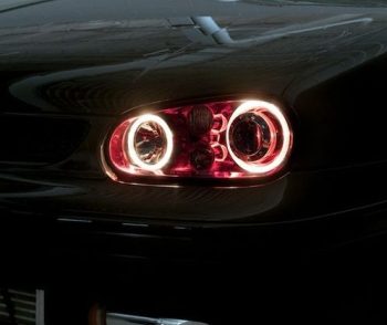 CCFLE34R Κιτ CCFL angel eyes για BMW E30 / E34 - κόκκινο