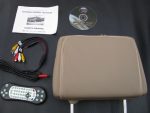 HR6604BEIG 7'' DVD player στο προσκέφαλο με USB και ασύρματο χειριστήριο για videogames - μπεζ