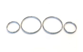 839298 Δαχτυλίδια καντράν για BMW E38 / E39 / X5 E53 (1999-2007)  - χρωμίου