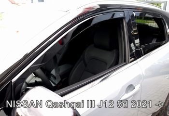24311 Ανεμοθραύστες για Nissan Qashqai III J12 (2021+) - 4 τμχ. εμπρός και πίσω