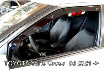 29669 Ανεμοθραύστες για TOYOTA YARIS CROSS (2021+) 5 πορτο - 2τμχ. εμπρός