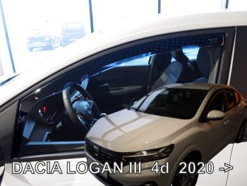 13119 Ανεμοθραύστες για DACIA LOGAN III 4D (2020+) sedan - 2τμχ. εμπρός