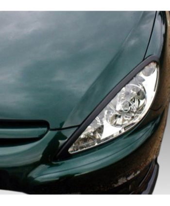 FR.00.0077 Φρυδάκια φαναριών για  Peugeot 307 (2001-2004) pro facelift - μαύρα