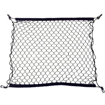 PL34014 Δίχτυ πορτ μπαγκάζ με γάντζους 125x30 cm. - 1τμχ.