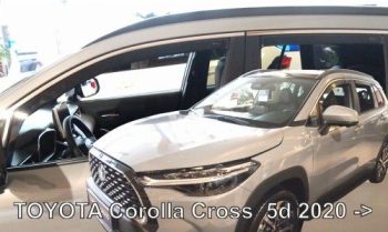 29674 Ανεμοθραύστες για Toyota Corolla Cross (2020+)  - 4 τμχ. εμπρός και πίσω