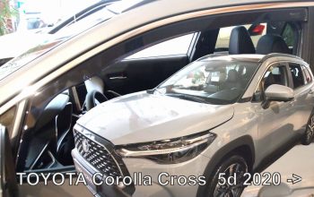 29673 Ανεμοθραύστες για Toyota Corolla Cross (2020+)  - 2 τμχ. εμπρός