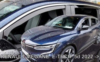 27022 Ανεμοθραύστες για Renault Megane E-tech (2022+)  - 4 τμχ. εμπρός και πίσω