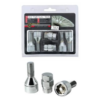 Αντικλεπτικά Μπουλόνια Ασφαλείας Butzi Premium Kit 6 pcs Με Μοναδικό Κλειδί-Εργαλείο Type-DD M12x1.25 L28 T17 0030249