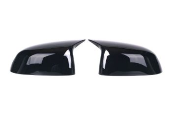 PX-JK-013 Καπάκια για καθρέφτη για BMW E46 - μαύρα γυαλιστερά