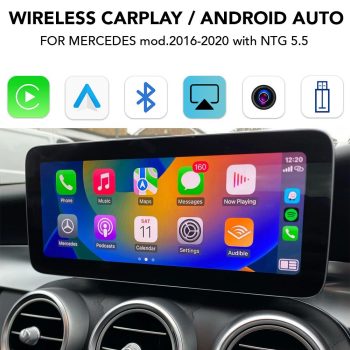 BZ 246 CPAA (CARPLAY / ANDROID AUTO BOX for MERCEDES mod.2014-2018 with NTG 5.5) - DIQ_CPAA_BZ246