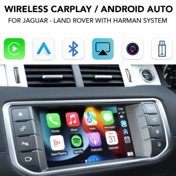 LR 238 CPAA (CARPLAY / ANDROID AUTO BOX for JAGUAR - LAND ROVER mod.2016-2019 with HARMAN System) - DIQ_CPAA_LR238