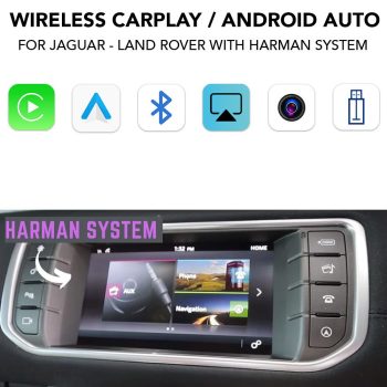 LR 238 CPAA (CARPLAY / ANDROID AUTO BOX for JAGUAR - LAND ROVER mod.2016-2019 with HARMAN System) - DIQ_CPAA_LR238