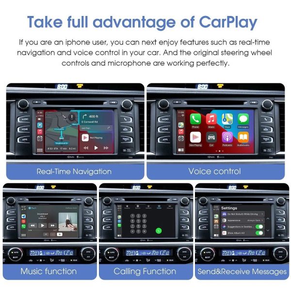 TΥ 280 CPAA (CARPLAY / ANDROID AUTO BOX for TOYOTA mod.2014-2019 with Touch 2 & Entune 2 System) - DIQ_CPAA_ΤΥ280