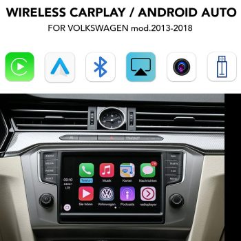 VW 293 CPAA (CARPLAY / ANDROID AUTO BOX for VW mod. 2013-2018) - DIQ_CPAA_VW293