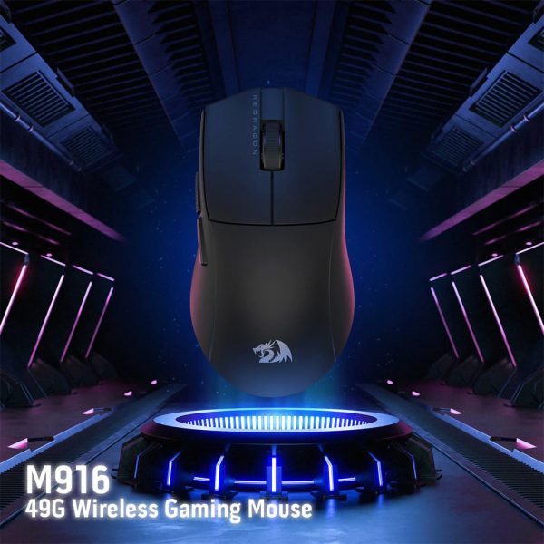 Gaming Ποντίκι - Redragon M916 PRO 1K 3-Mode Wireless (Black)