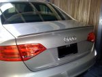 LSA4B85 Lip spoiler για πορτ - μπαγκάζ για Audi A4 B8  (2008-2012) sedan